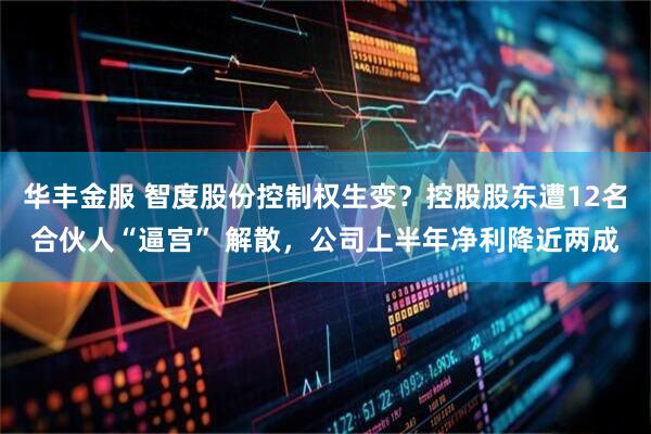 华丰金服 智度股份控制权生变？控股股东遭12名合伙人“逼宫” 解散，公司上半年净利降近两成